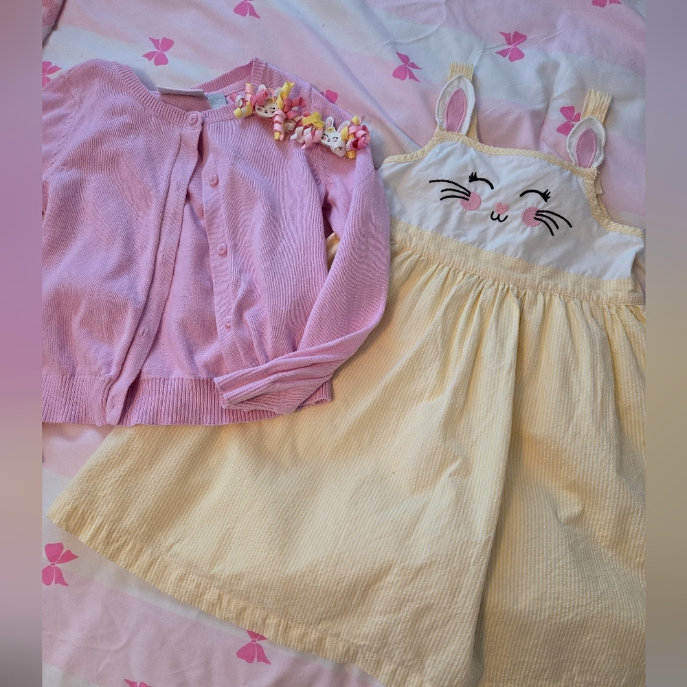 GYMBOREE/CHILDREN'S PLACE FULL GIRLS EASTER LOOK!
